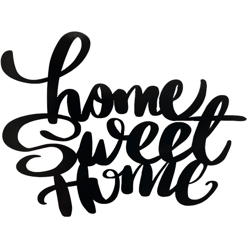 Home Sweet Home Wall Art - Colour