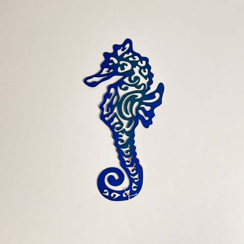 Seahorse Large – Metal Wall Art