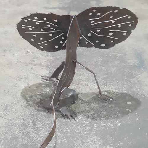 Frilled Neck Lizard Medium