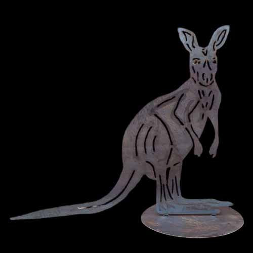 Kangaroo on Round Base
