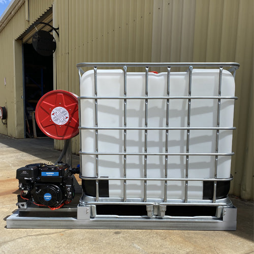 Fire Fighting Unit - Unleaded Pump with Electric Start Side View