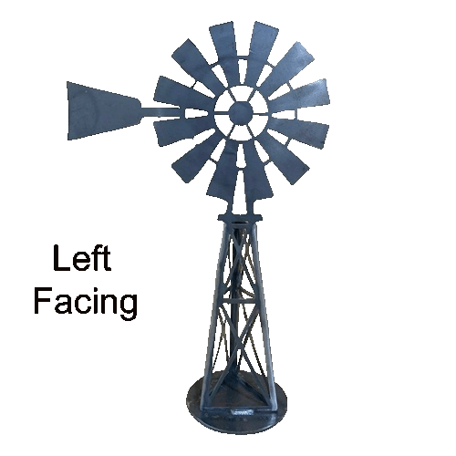 Southern Cross Windmill 3d Metal Garden Art 1.2m High - Raw Finish