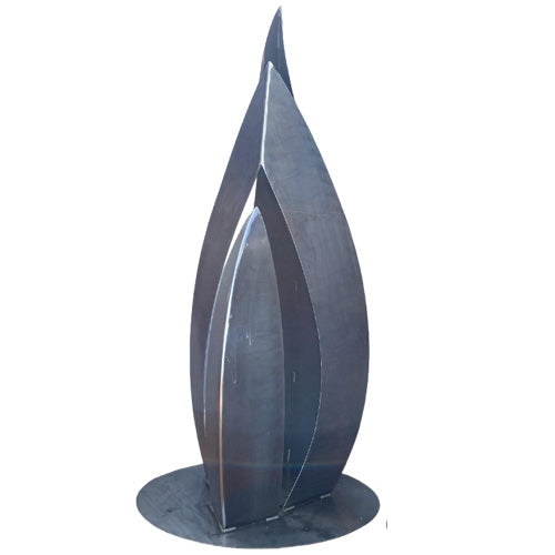 Metal Sail Sculpture - Corten Steel