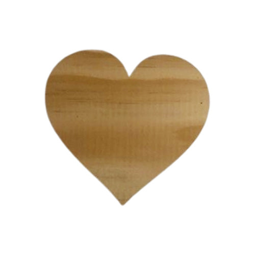 Heart Shaped Pine Blank 100mm - DIY Packs