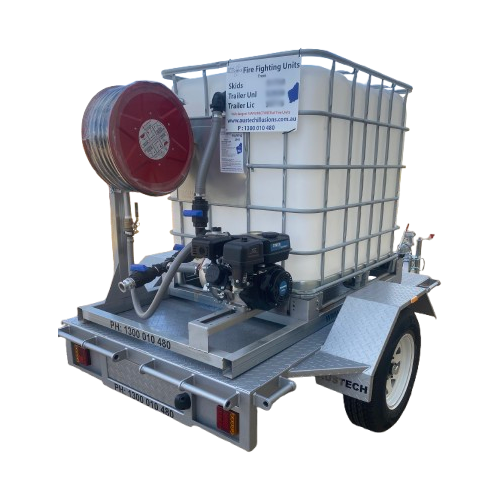 Brand New 7x4 Heavy-Duty Trailer with Removable Petrol Fire Skid – Proudly WA Made!