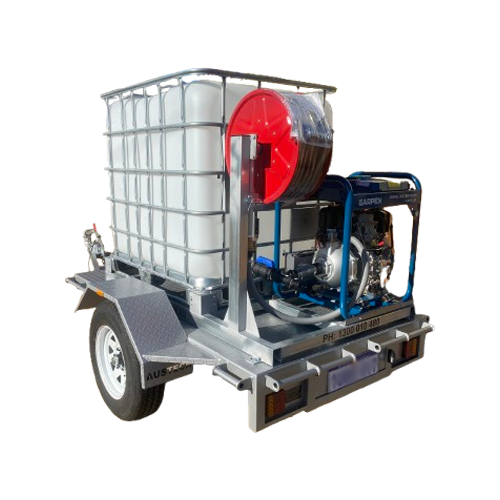 Brand New 7x4 Heavy-Duty Trailer with Removable Diesel Fire Skid – Proudly WA Made!