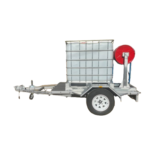 Brand New 7x4 Heavy-Duty Trailer with Removable Diesel Fire Skid – Proudly WA Made!