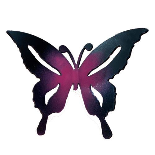 Butterfly on Stick - Pink