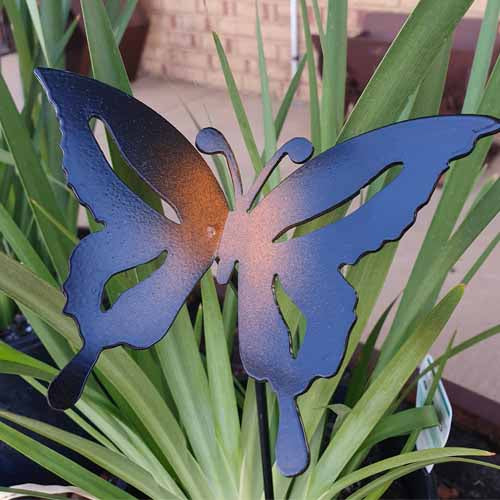 Butterfly on Stick - Orange