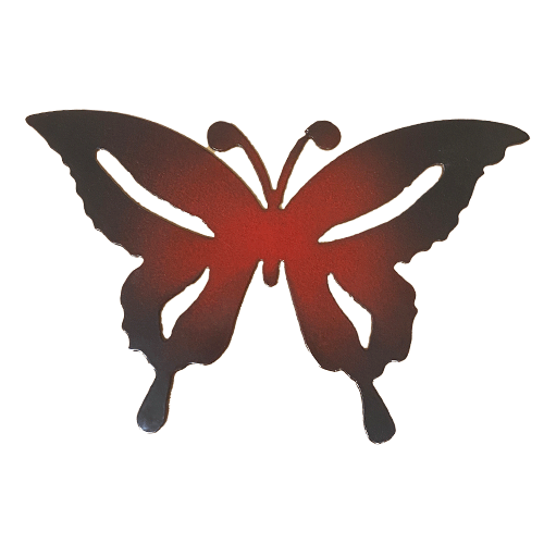 Butterfly on Stick - Red