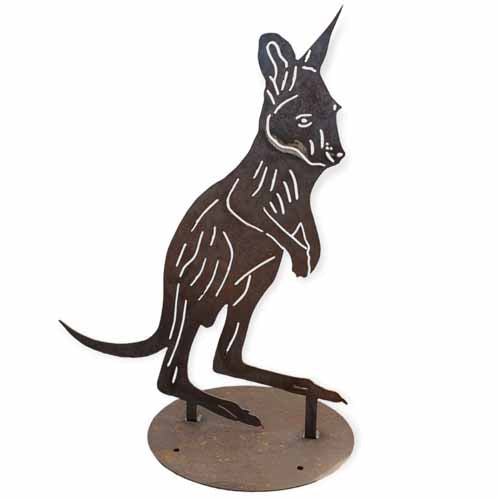 Joey Kangaroo on Base - Raw Finish