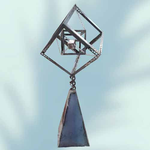 Infinity Cube Sculpture