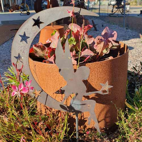 Pot Buddies - Fairy & Moon Large - Raw Finish