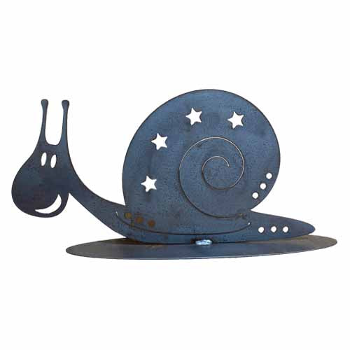 Snail on Oval Base - Medium - Raw Finish