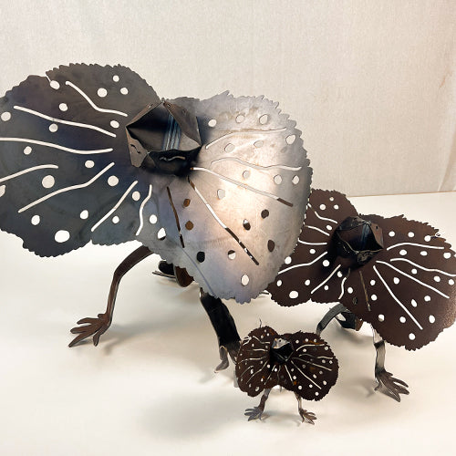 Frilled Neck Lizard 3D Large