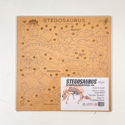 Dinosaur 3D Jigsaw Puzzle Small – Stegosaurus