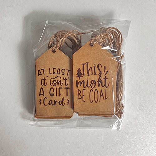 Funny Christmas Present Tags 15 Pack