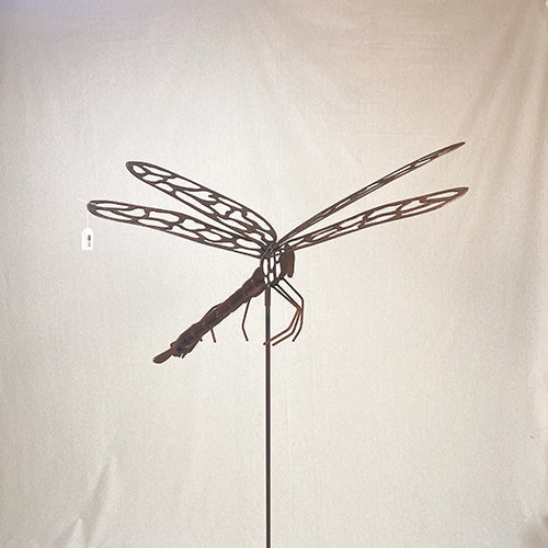 Dragonfly Metal 3D on 1.2m Stick – Raw Finish