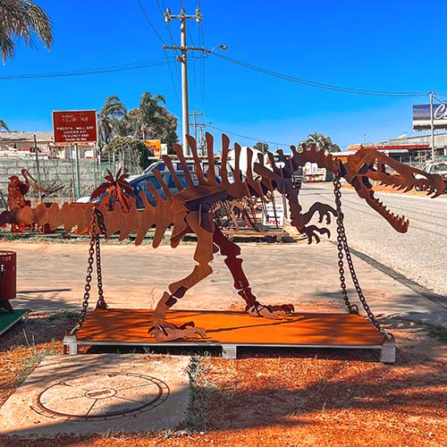 Spinosaurus Dinosaur Sculpture Large