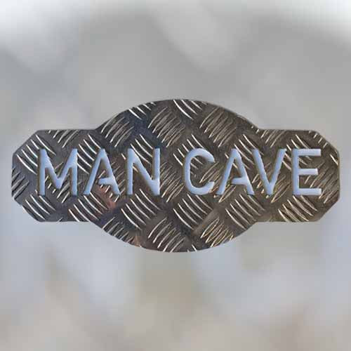 Man Cave - Aluminium - Wall Art