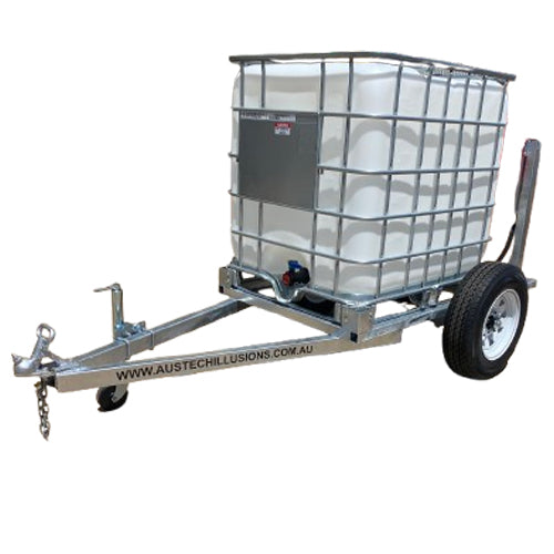 Firefighting Trailer Unit Unlicensed - 1000L Heavy Duty 6x4 with Unleaded Electric Start Pump