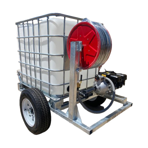 Firefighting Trailer Unit Unlicensed - 1000L Heavy Duty 6x4 with Unleaded Electric Start Pump