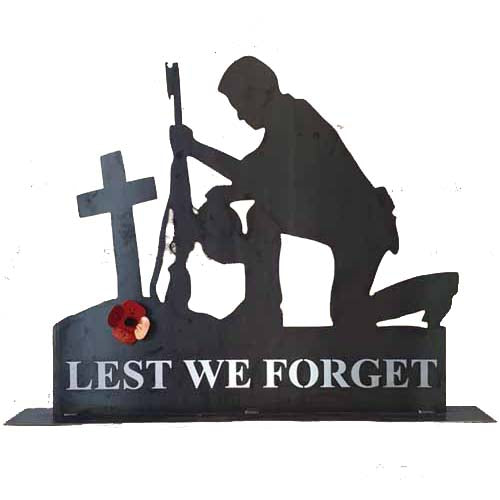 Lest We Forget - Respects Soldier