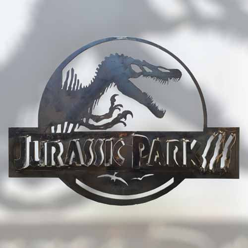 Jurassic Park III 3D Wall Art - Raw Finish