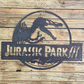 Jurassic Park III Wall Art - Raw Finish