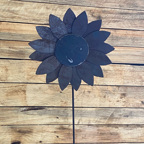 Sunflower Small - Raw Finish