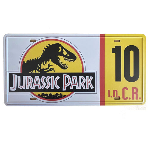 Jurassic Park Licence Plate #10