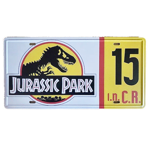 Jurassic Park Licence Plate #15