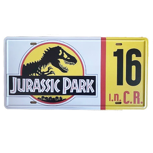 Jurassic Park Licence Plate #16
