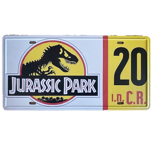 Jurassic Park Licence Plate #20