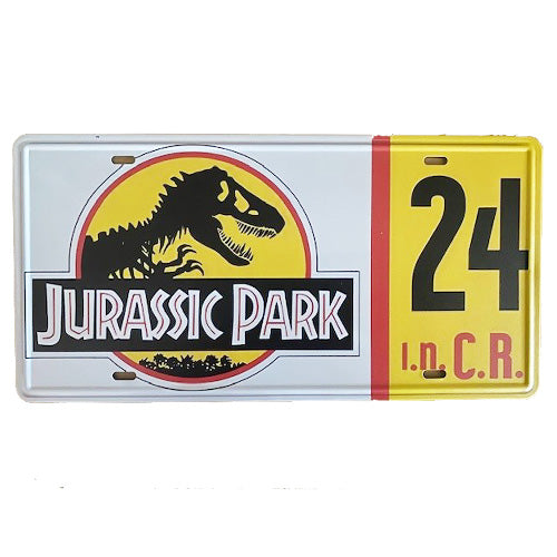 Jurassic Park Licence Plate #24
