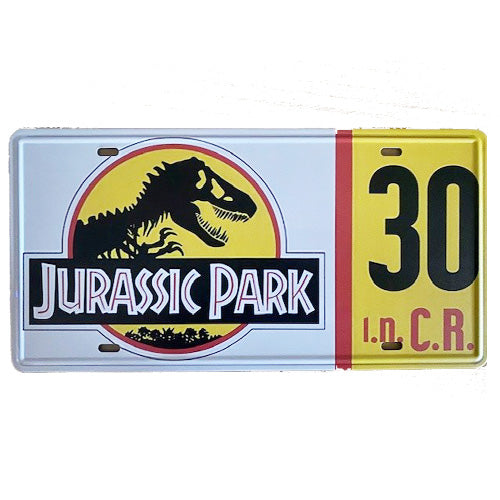 Jurassic Park Licence Plate #30
