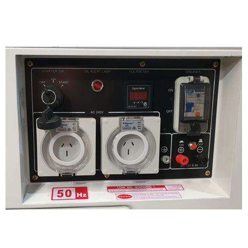 Generator Diesel 5kva 10HP Silenced Outlet Panel