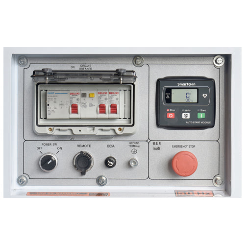Generator Diesel 7KVA 13HP Silent - Panel