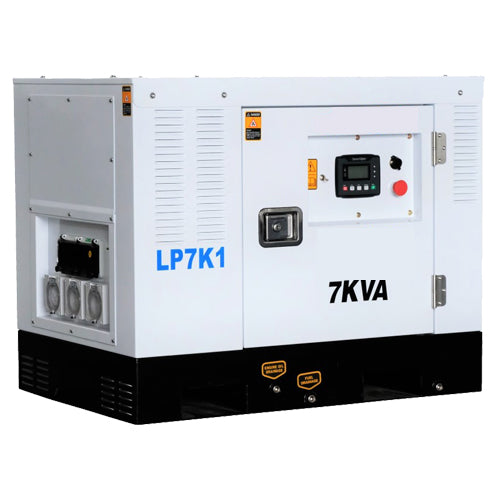 Generator Diesel 7KVA 13HP Super Silent -Front