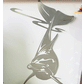 Dolphin Wall Art - Aluminium Finish