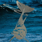 Dolphin Wall Art - Aluminium Finish