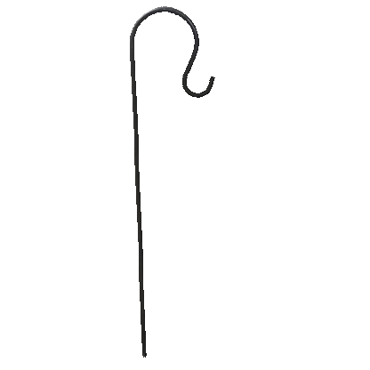 Metal Shepherd's Crook