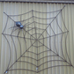 3D Metal Spider Web - Raw Finish