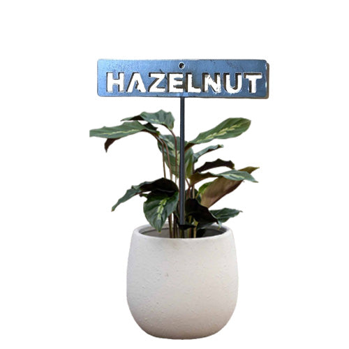 700952 - Garden Bed Sign - Rusty - Hazelnut