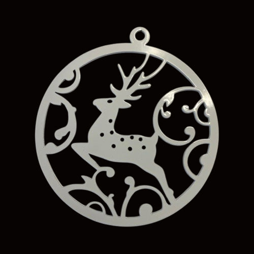 Christmas Bauble Metal Art