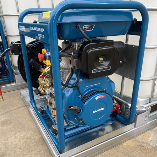 Pressure Washer Skid 11HP Diesel Unit + Electric Start + Mine Spec Compliant