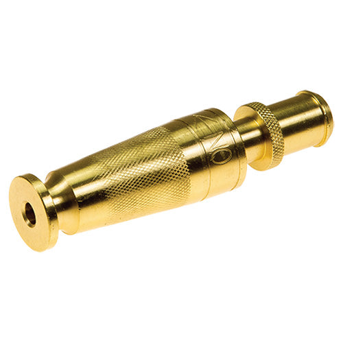 Fire Hose Reel Brass Twist Nozzle with 19mm Tail - Replacement Nozzle
