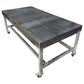 Welding Table 2400 x 1200 x 8mm - Assembled