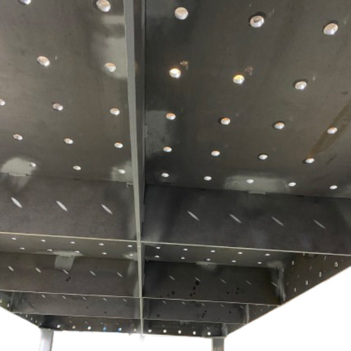 Welding Table 2400 x 1200 x 8mm - Assembled