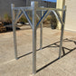 1000L IBC Tank Stand - Heavy Duty Hot Dipped Galvanised Steel Frame - Certified with WLL - 1.6mm High Angle